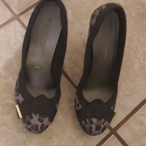 Lepoard print high heels